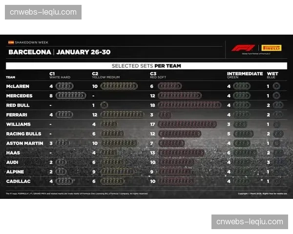 威廉姆斯车队因错过巴塞罗那测试，通过巴林大量里程“补课”